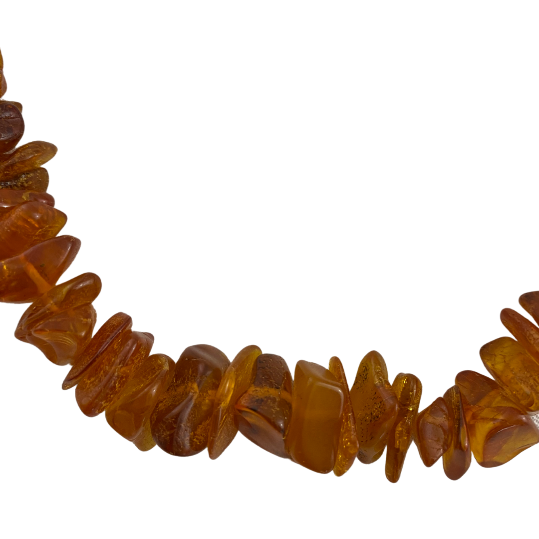 Incredible Large Natural Raw Butterscotch Baltic Amber Necklace - Historic  Shop